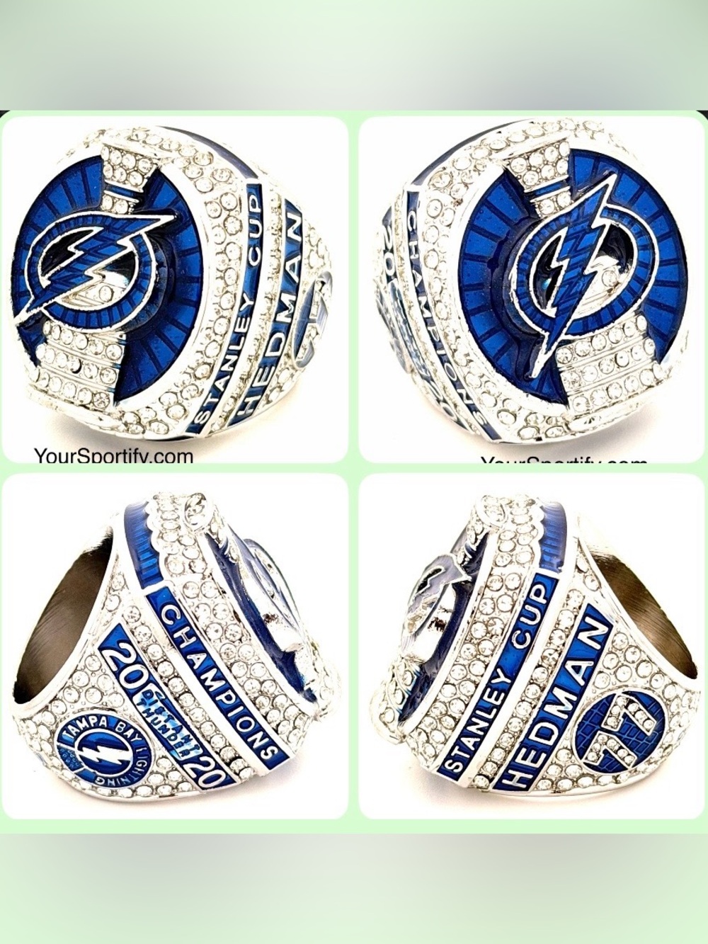NHL / 2020 Tampa Bay Lightning Championship Ring Replica